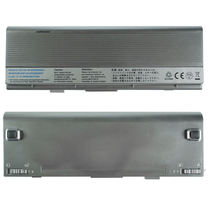 Батарея для ноутбука Asus A32-U6 U6E U6Ep N20 U6S U6V 11.1V 6600mAh A32 11.1 V 6600 mAh Батарея для ноутбука Asus A32-U6 U6E U6Ep N20 U6S U6V 11.1V 6600mAh A32 11.1 V 6600 mAh