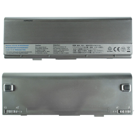 Батарея для ноутбука Asus A32-U6 U6E U6Ep N20 U6S U6V 11.1V 6600mAh A32 11.1 V 6600 mAh