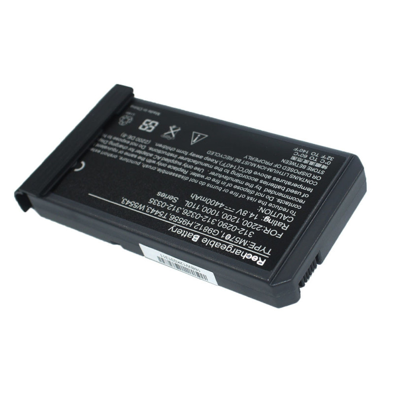 Батарея Dell M5701 Inspiron 1000 1200 2200 Latitude 110L 14.8 V 4400mAh 312-0292 312-0326 312-0335 G9812 H9566 T5443 W5543 0326 Батарея Dell M5701 Inspiron 1000 1200 2200 Latitude 110L 14.8 V 4400mAh 312-0292 312-0326 312-0335 G9812 H9566 T5443 W5543 0326