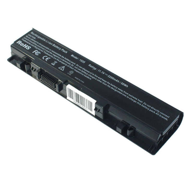 Батарея для ноутбука DELL WU946 Studio 1535 1536 1537 1555 1557 1558 11.1V 5200mAh 312-0701 312-0702 KM904 KM905 KM958 KM965