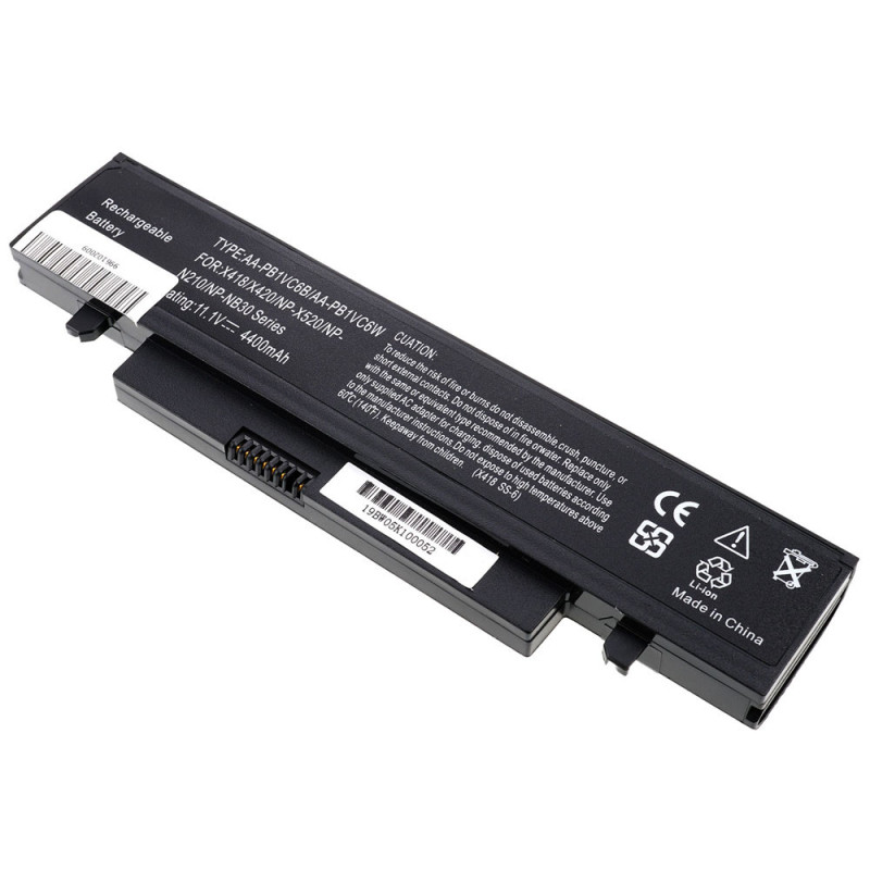 Батарея для ноутбука Samsung N210 N220 N230 NB30 X418 X420 X520 11.1V 4400mAh 11.1 V 4400 mAh