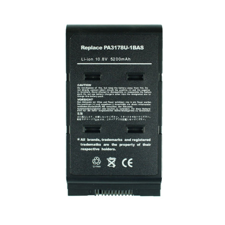 Батарея для ноутбука Toshiba PA3178 Portege A100 Satelite 5000 5005 5100 5105 11.1V 5200mAh 11.1 V 5200 mAh