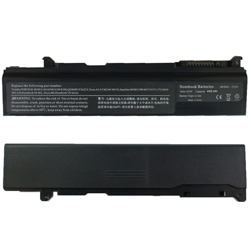Батарея для ноутбука Toshiba PA3356 Qosmio F20 Satellite A50 S300 T10 U200 Tecra A9 M10 S4 10.8V 4400mAh 10.8 V 4400 mAh