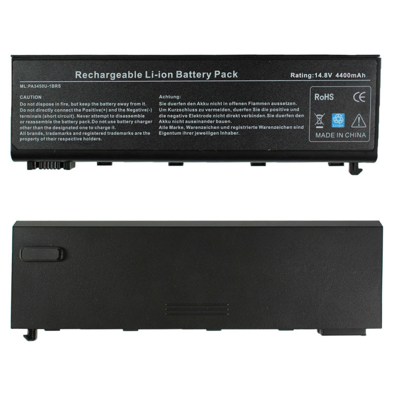 Батарея для ноутбука Toshiba PA3450 L2 L10 L15 L20 L35 L100 14.4V 4400mAh 14.4 V 4400 mAh Батарея для ноутбука Toshiba PA3450 L2 L10 L15 L20 L35 L100 14.4V 4400mAh 14.4 V 4400 mAh