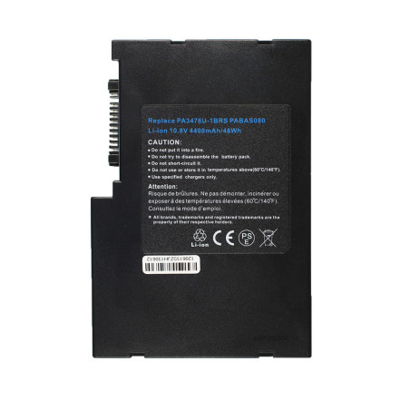 Батарея для ноутбука Toshiba PA3476 Dynabook Qosmio F30 G30 G35 G40 G45 G50 G55 GX 10.8V 4400mAh 10.8 V 4400 mAh