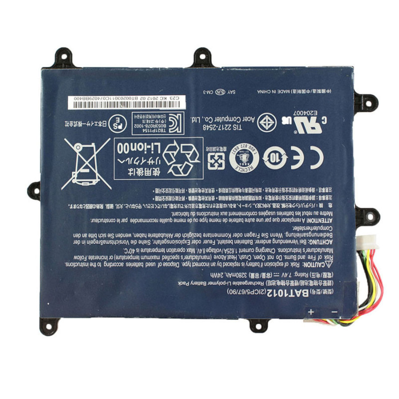 Батарея для планшета Acer BT.00203.011 Iconia Tab A200 A210 A211 7.4V 3280mAh 24Wh 00203 7.4 V 3280 mAh 24 Wh