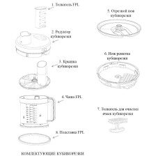 Товкач для очищення AS00000218 насадки кубикорізки Braun Товкач для очищення AS00000218 насадки кубикорізки Braun