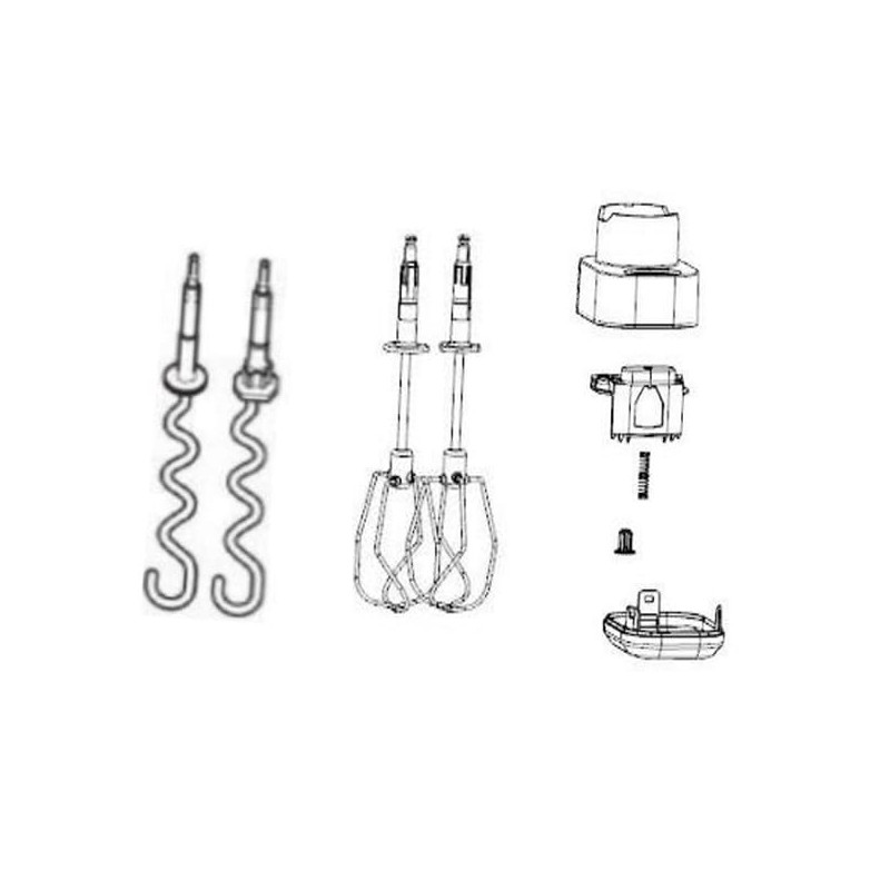 Внутрішня частина редуктора AS00003016 для блендера Braun Внутрішня частина редуктора AS00003016 для блендера Braun