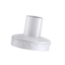 Кришка біла AS00006078 подрібнювача Braun з літерами MC