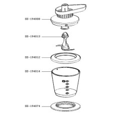 Подставка SS-194074 для миксера Moulinex HM610130 HM612110 HM613130 HM615130