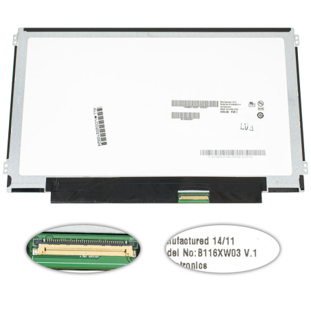 Матриця 11.6 B116XW03 V.1 1366*768 40pin LED SLIM