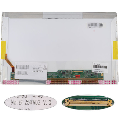 Матриця 12.5 B125XW02 V.0 1366*768 40pin LED NORMAL