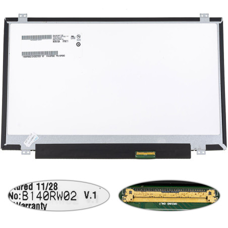 Матрица 14.0 B140RW02 V.1 1600*900 40pin LED SLIM