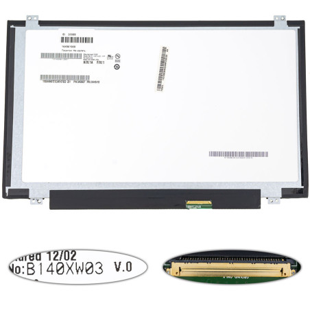 Матрица 14.0 B140XW03 V.0 1366*768 40pin LED SLIM