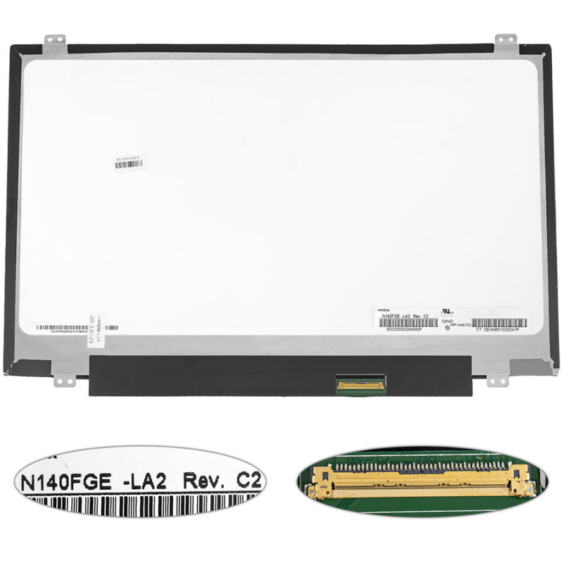 Матриця 14.0 N140FGE-LA2 1600*900 40pin LED SLIM