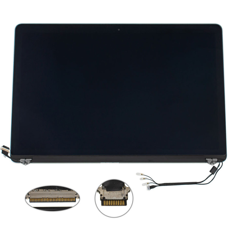 Кришка та матриця в зборі для ноутбука Apple A1398 2013-2014 12 pin Silver ОРИГІНАЛ AAS