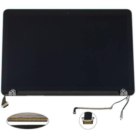 Кришка та матриця в зборі Apple A1502 2015 12pin Space Gray ОРИГІНАЛ AASP