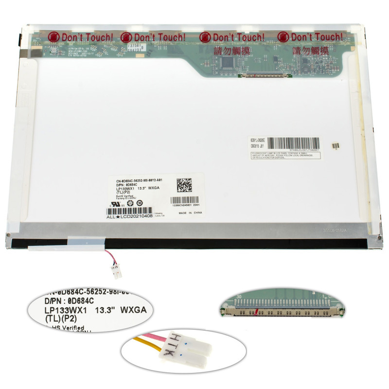 Матриця 13.3 LP133WX1-TLP2 1280*800 30pin 1CCFL NORMAL