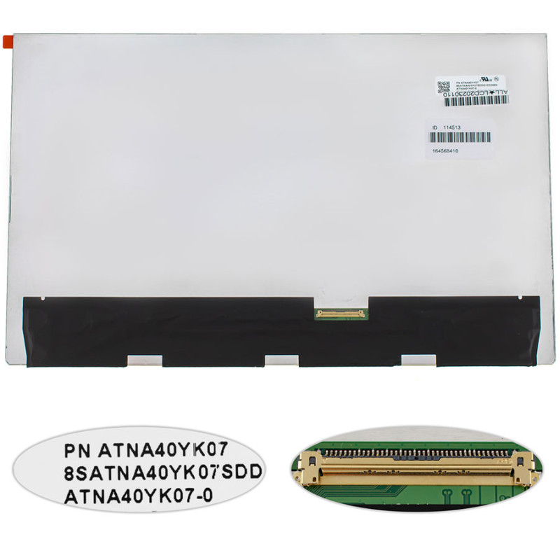 Матриця 14.0 ATNA40YK07-0 2880*1800 40pin eDP 400cd m2 OLED SLIM