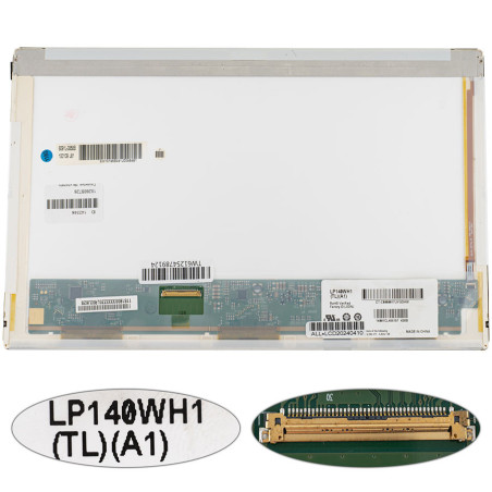 Матриця 14.0 LP140WH1-TLA1 1366*768 40pin LED NORMAL