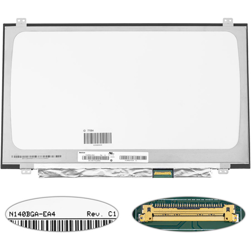 Матрица 14.0 N140BGA-EA4 Rev. C1 1366*768 30pin eDP LED SLIM