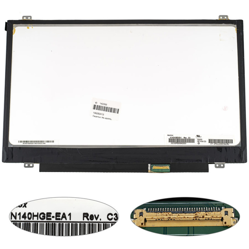Матриця 14.0 N140HGE-EA1 1920*1080 30pin eDP 300cd m2 LED SLIM