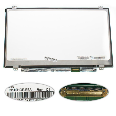 Матриця 14.0 N140HGE-EBA 1920*1080 30pin eDP 220cd m2 LED SLIM
