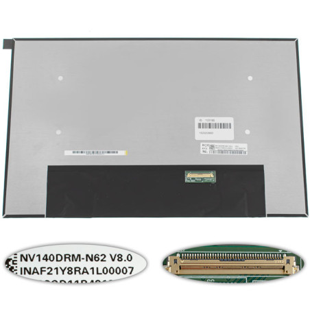 Матрица 14.0 NV140DRM-N62 2240*1400 40pin eDP IPS LED SLIM