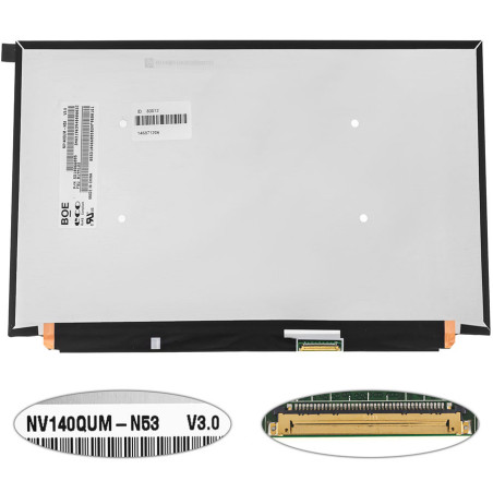 Матрица 14.0 NV140QUM-N53 3840*2160 40pin eDP IPS LED SLIM