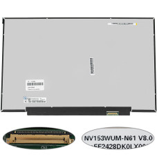 Матрица 15.3 NV153WUM-N61 1920*1200 30pin eDP IPS sRGB LED SLIM