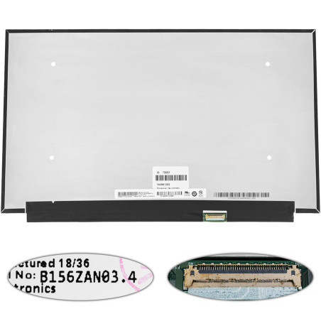 Матрица 15.6 B156ZAN03.4 3840*2160 40pin eDP IPS LED SLIM