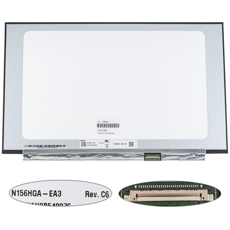 Матриця 15.6 N156HGA-EA3 Rev C6 1920*1080 30pin eDP IPS LED SLIM Матриця 15.6 N156HGA-EA3 Rev C6 1920*1080 30pin eDP IPS LED SLIM