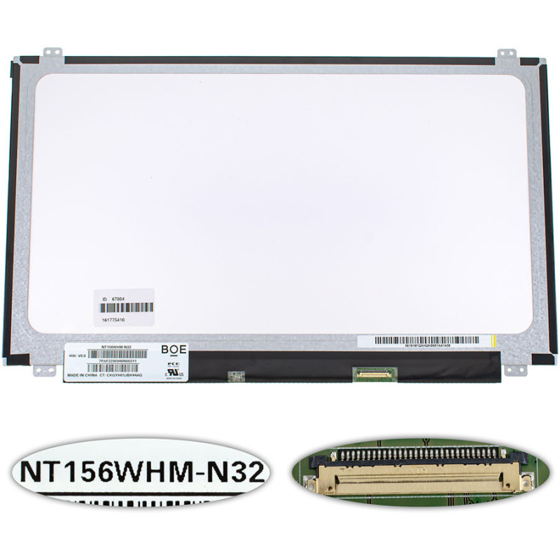 Матриця 15.6 NT156WHM-N32 1366*768 30pin eDP LED SLIM Матриця 15.6 NT156WHM-N32 1366*768 30pin eDP LED SLIM