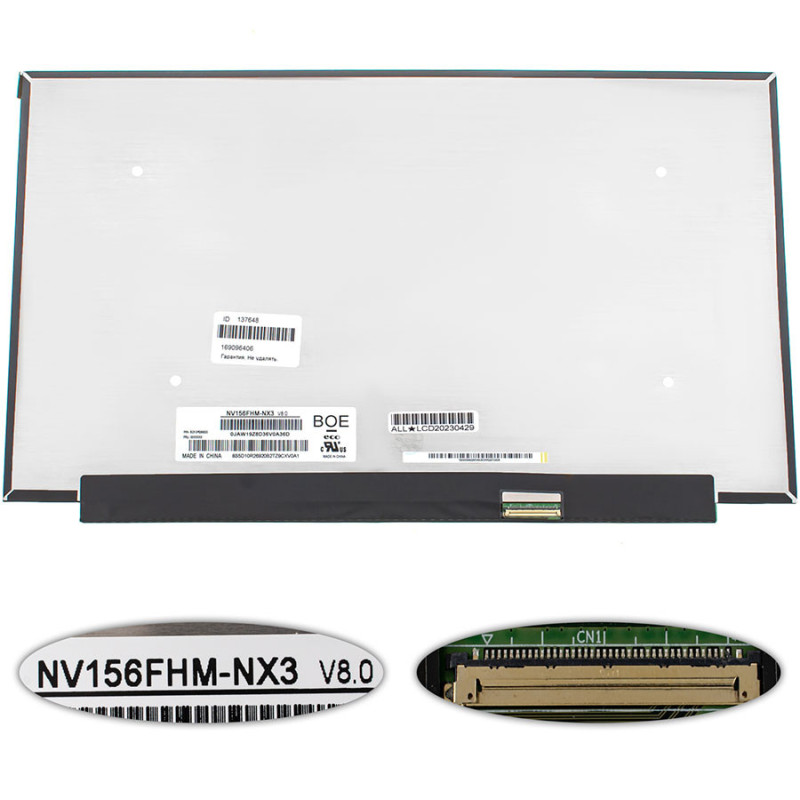 Матриця 15.6 NV156FHM-NX3 1920*1080 40pin eDP IPS 144HZ 300cd/m2 1200 1 LED SLIM