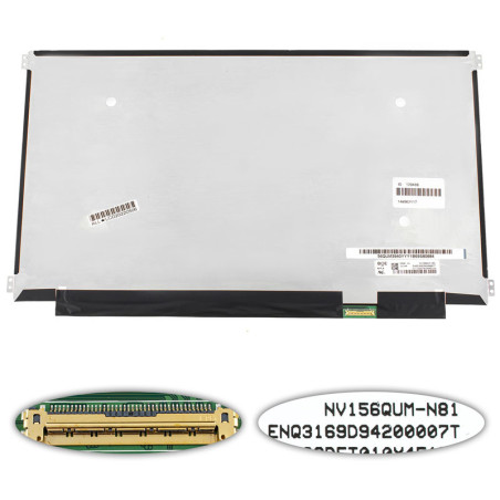 Матриця 15.6 NV156QUM-N81 3840*2160 40pin eDP IPS 300cd/m2 LED SLIM