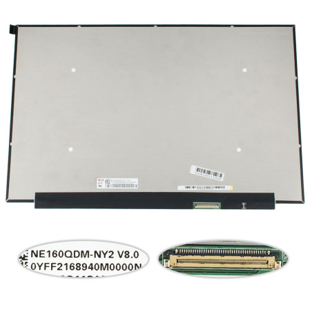 Матриця 16.0 NE160QDM-NY2 2560*1600 40pin eDP IPS 165Hz LED SLIM