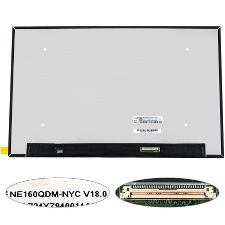Матриця 16.0 NE160QDM-NYС 2560*1600 40pin eDP IPS 165Hz LED SLIM