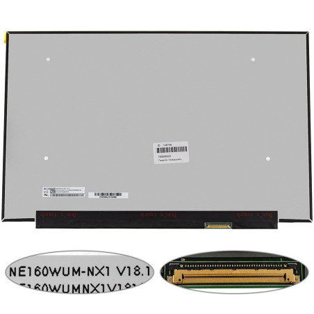 Матриця 16.0 NE160WUM-NX1 1920*1200 40pin eDP IPS 120Hz LED SLIM