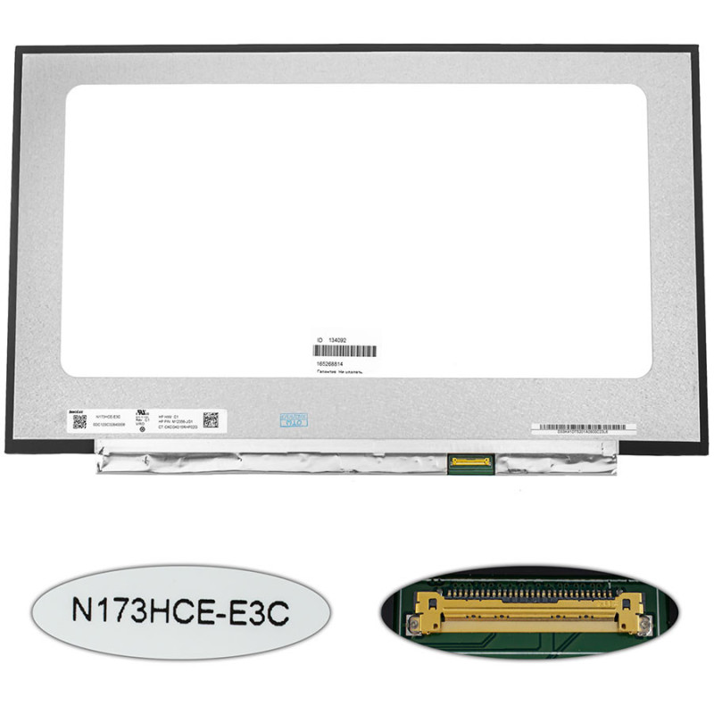Матриця 17.3 N173HCE-E3C 1920*1080 30pin eDP IPS 220 cd m2 LED SLIM Матриця 17.3 N173HCE-E3C 1920*1080 30pin eDP IPS 220 cd m2 LED SLIM