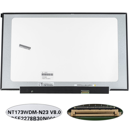 Матриця 17.3 NT173WDM-N23 1600*900 30pineDP LED SLIM