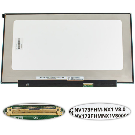 Матриця 17.3 NV173FHM-NX1 1920*1080 40pineDP IPS 120HZ LED SLIM