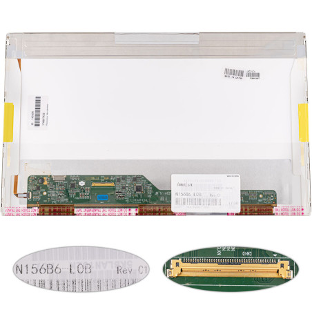 Матрица 15.6 N156B6-L0B 1366*768 40pin LED NORMAL глянец разъем слева внизу renew
