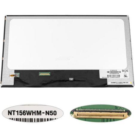 Матриця 15.6 NT156WHM-N50 100% NEW 1366*768 40pin LED NORMAL