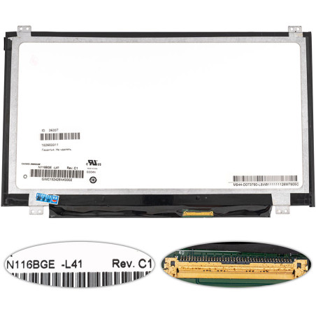 Матриця 11.6 N116BGE-L41 1366*768 40pin LED SLIM