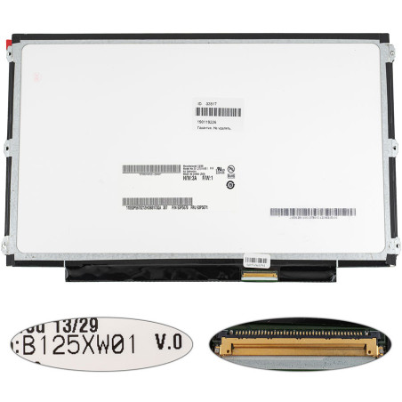 Матриця 12.5 B125XW01 V.0 1366*768 40pin LED SLIM