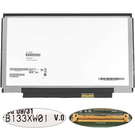 Матриця 13.3 B133XW01 V.0 1366*768 40pin LED SLIM