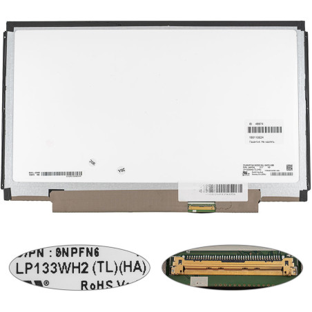 Матриця 13.3 LP133WH2-TLHA 1366*768 40pin LED SLIM