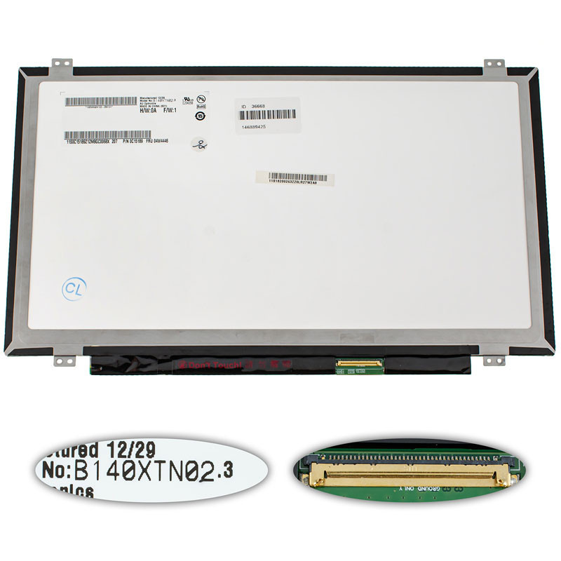 Матриця 14.0 B140XTN02.3 1366*768 40pin LED SLIM