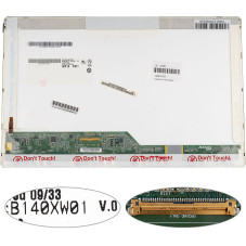 Матриця 14.0 B140XW01 V.0 1366*768 40pin LED NORMAL глянсова роз'єм зліва внизу