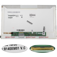 Матрица 14.0 B140XW01 V.C 1366*768 40pin LED NORMAL глянцевая разъем слева внизу